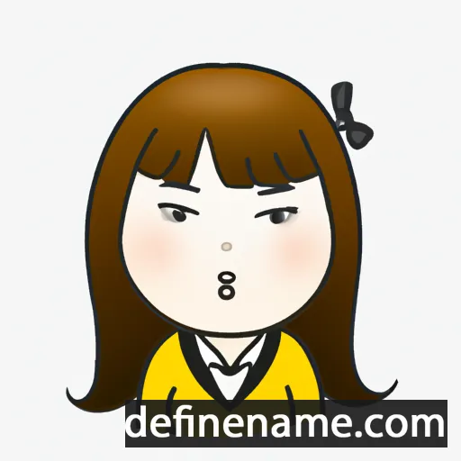 Jung-ah cartoon