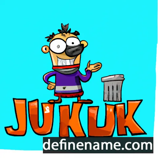 cartoon of the name Junkal