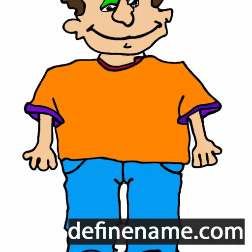 cartoon of the name Jurand