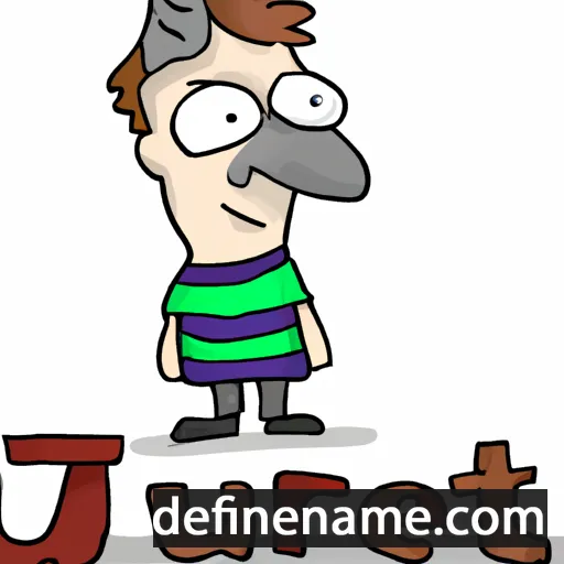 cartoon of the name Juret