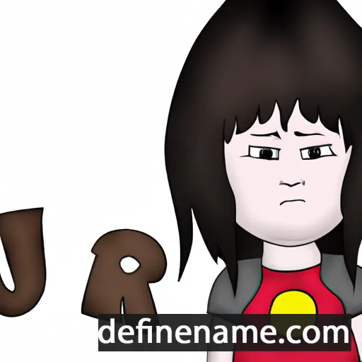 cartoon of the name Juri