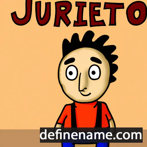 cartoon of the name Jurietto