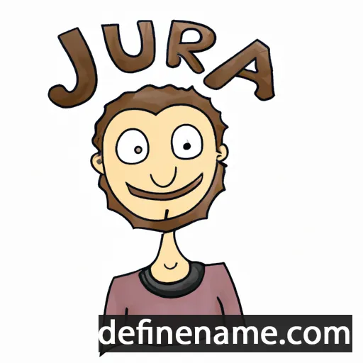 cartoon of the name Jurija