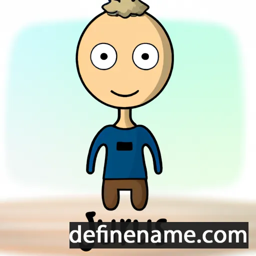 cartoon of the name Jurijus