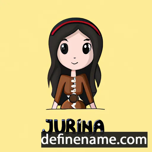 Jurina cartoon