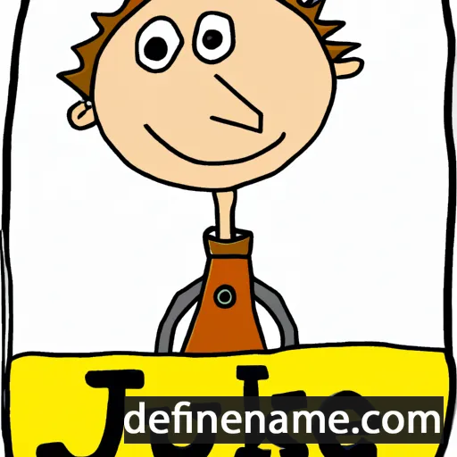 cartoon of the name Jurke