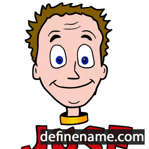 cartoon of the name Jusse