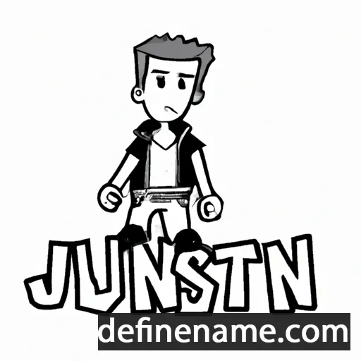 Justen cartoon