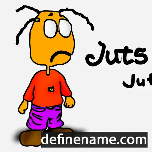 cartoon of the name Jüts