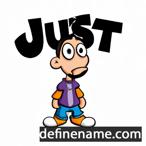 cartoon of the name Jutsi