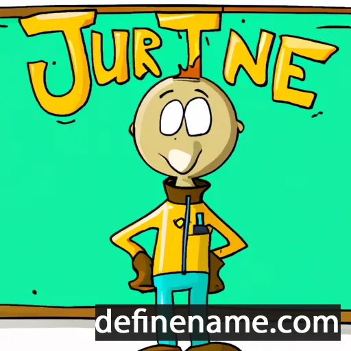 cartoon of the name Juturne