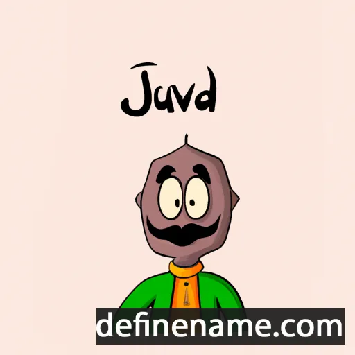 cartoon of the name Juvad