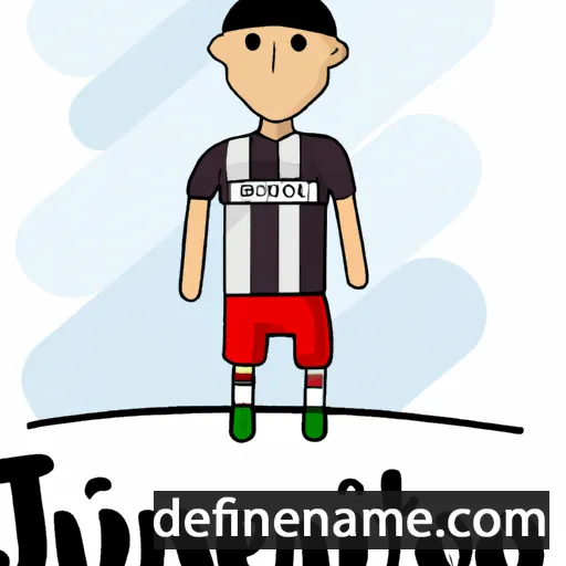 Juventino cartoon