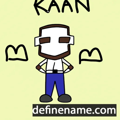 Káin cartoon