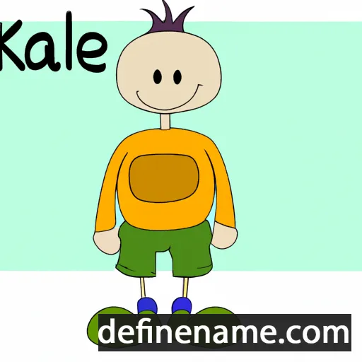 Kálle cartoon