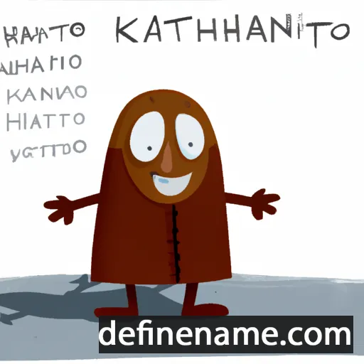 cartoon of the name Kahenrahtiio