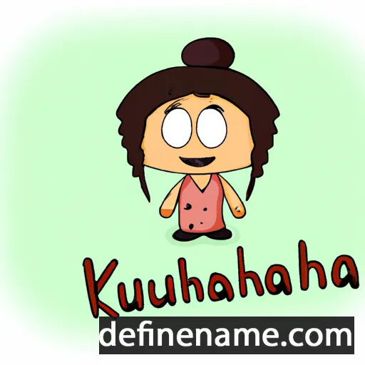 cartoon of the name Kahukura