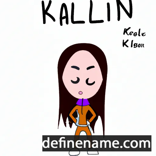 Kailin cartoon