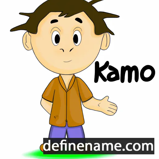 cartoon of the name Kaimo