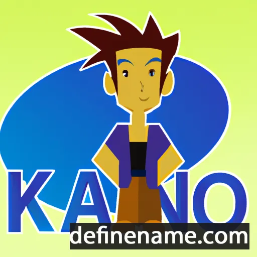 cartoon of the name Kaino