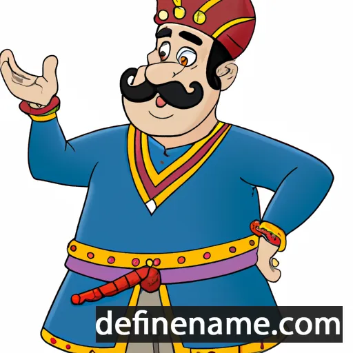 cartoon of the name Kaisar