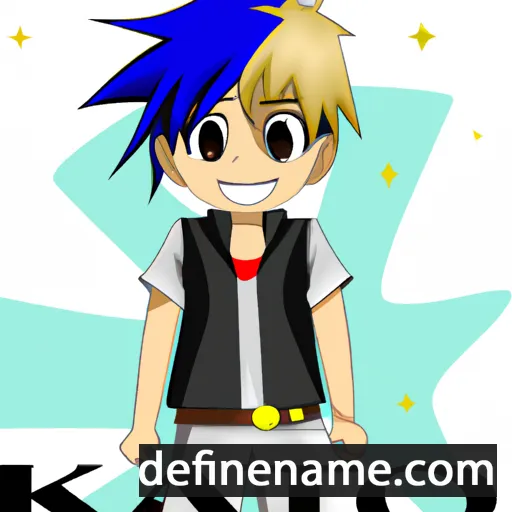 cartoon of the name Kaito