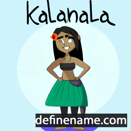 Kalalena cartoon