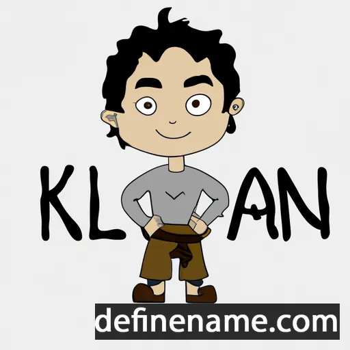 cartoon of the name Kalan