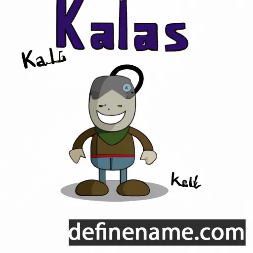 cartoon of the name Kalas