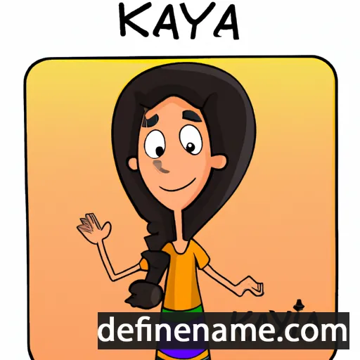 Kalaya cartoon