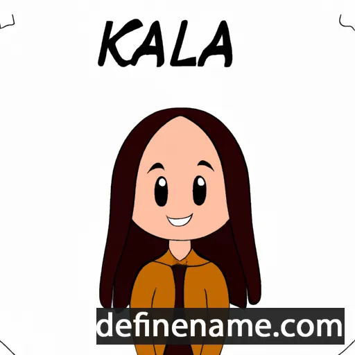 Kalia cartoon