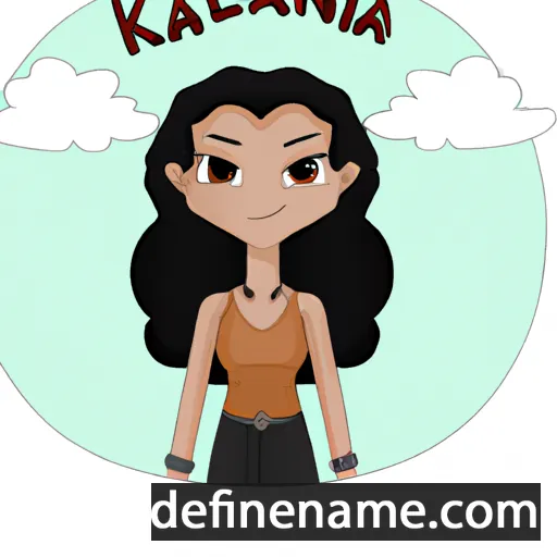 Kaliana cartoon