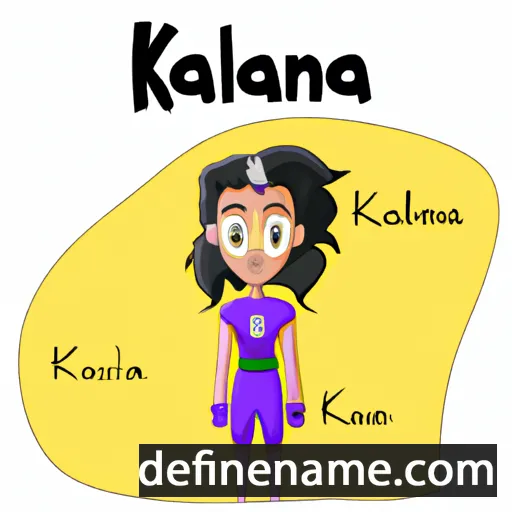 Kalianna cartoon