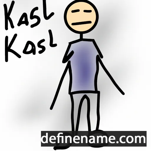 cartoon of the name Kalist