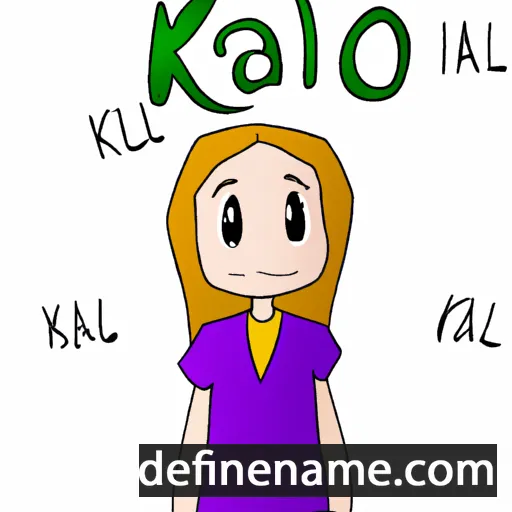 Kalli cartoon