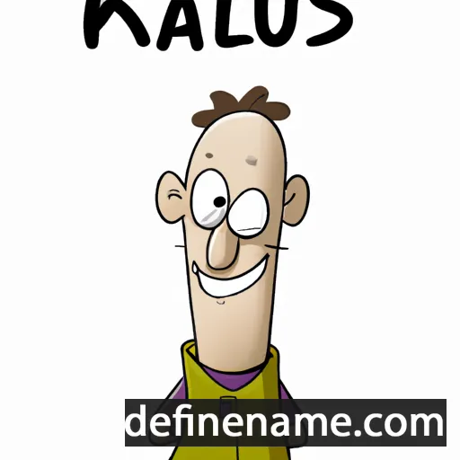 cartoon of the name Kallis