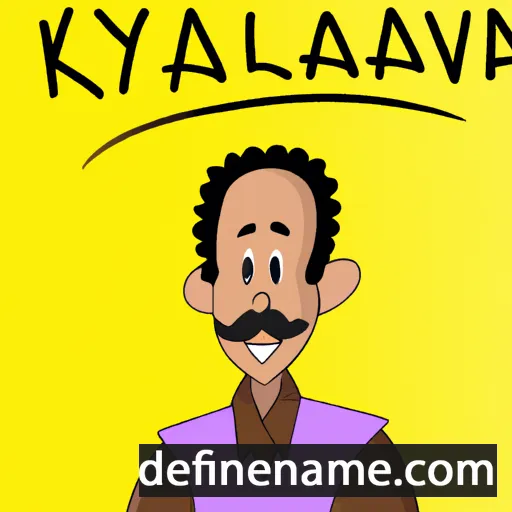 cartoon of the name Kalliyan