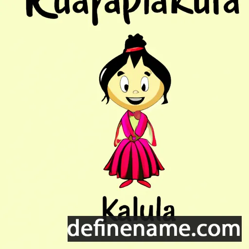 cartoon of the name Kalpurnia