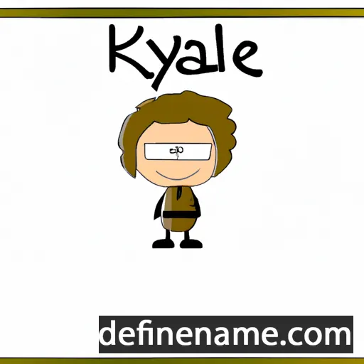 cartoon of the name Kalyke