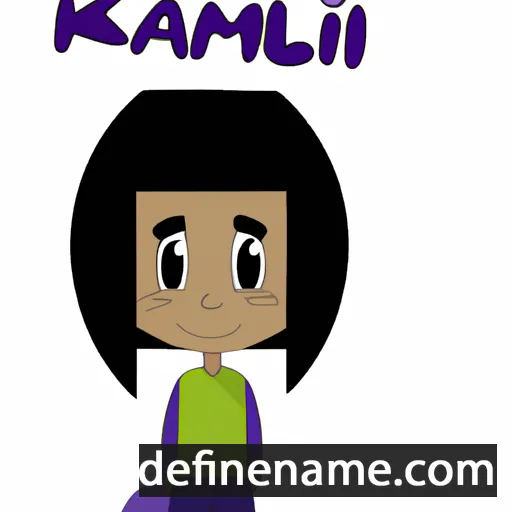 Kamali cartoon