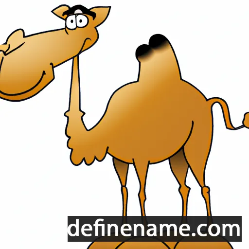 cartoon of the name Kamel