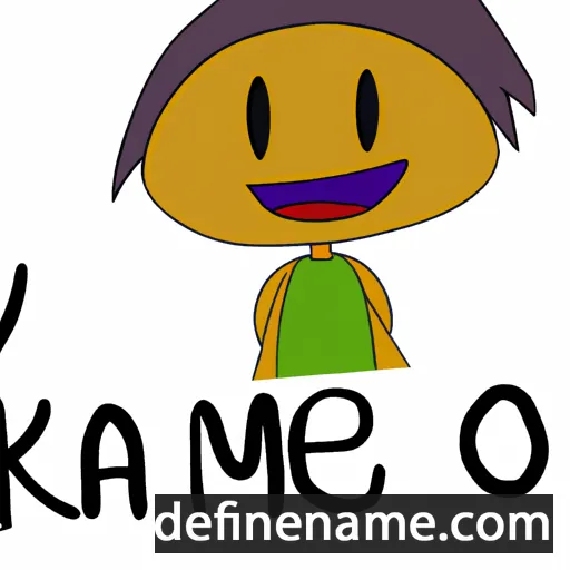 cartoon of the name Kameo