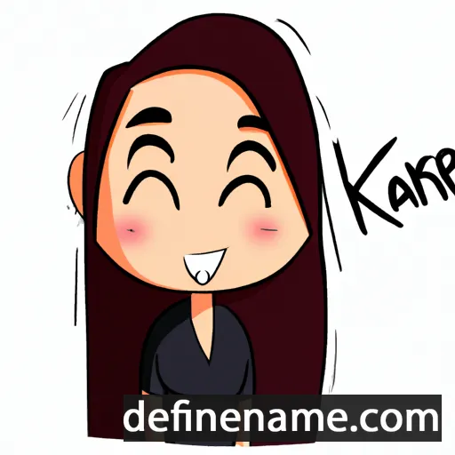 Káren cartoon