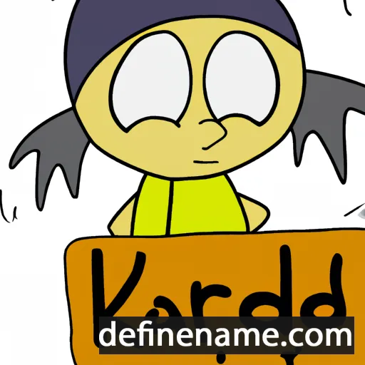 cartoon of the name Kärdi