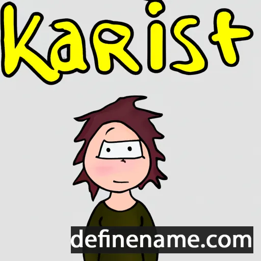 Kärsti cartoon