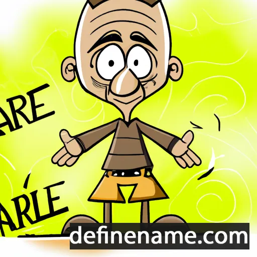 Kârale cartoon