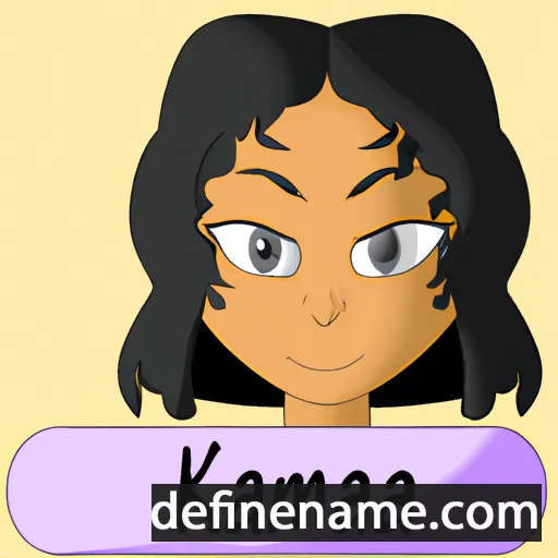 Kamia cartoon