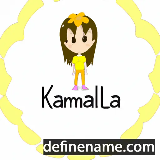 Kamillia cartoon