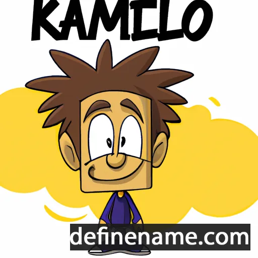 cartoon of the name Kamillo