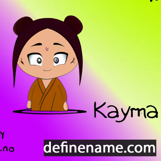 Kamiya cartoon